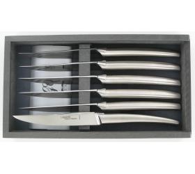 Laguiole modern all Inox - 6 Pieces Set